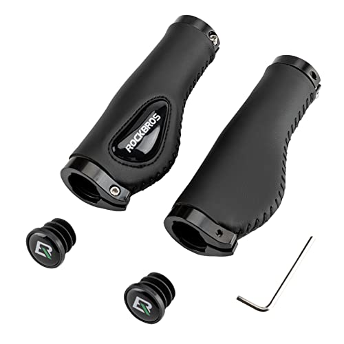 ROCKBROS Ergonomic Soft Gel Dual-Lock Bike Handlebar Grips