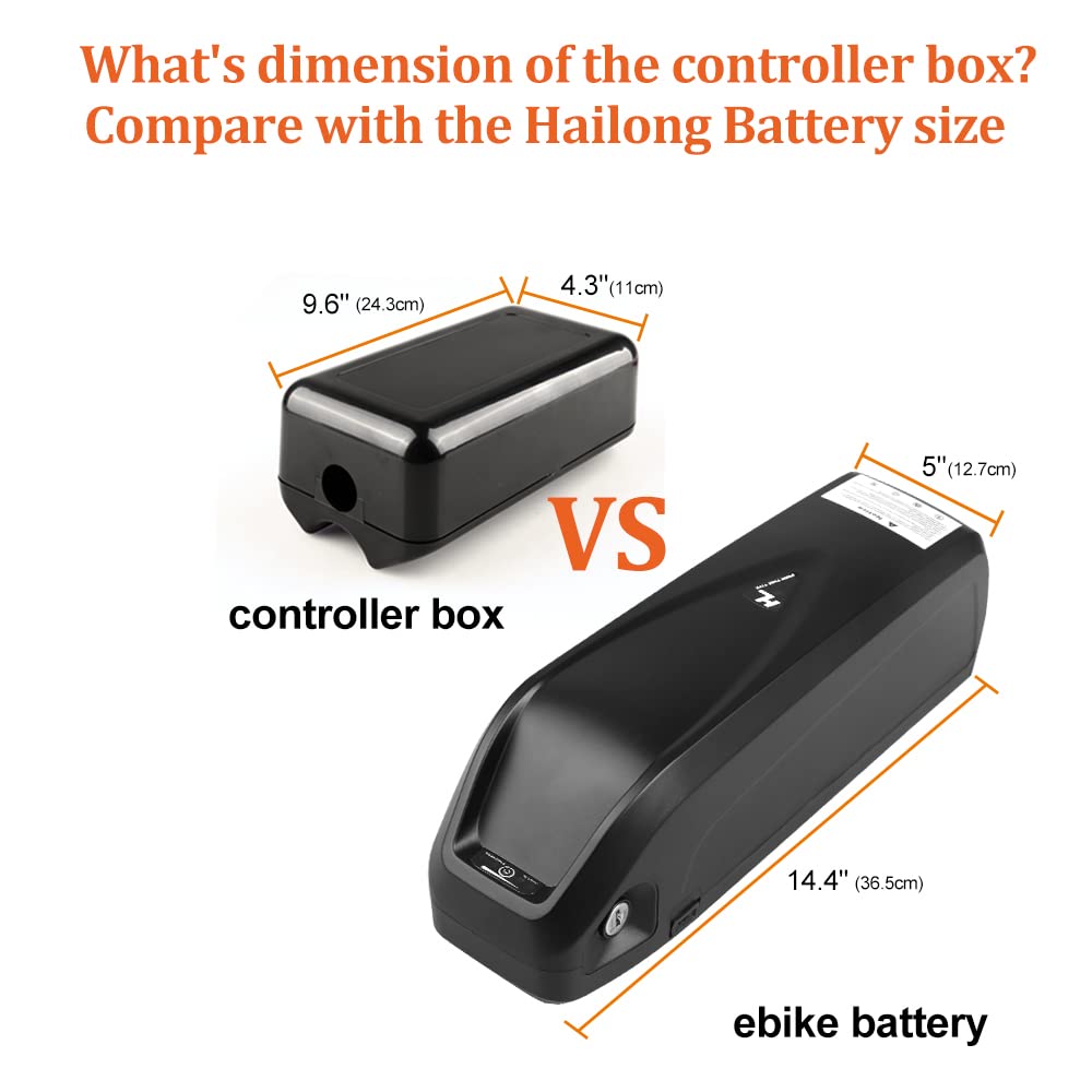 Greenergia Extra Large Controller Case for Electric Bike Controller Box Electric Scooter Controller Case Electric Bicycle Conversion Part Electric Motor Controller Box (Large Size:9.84"×4.25"×2.9")