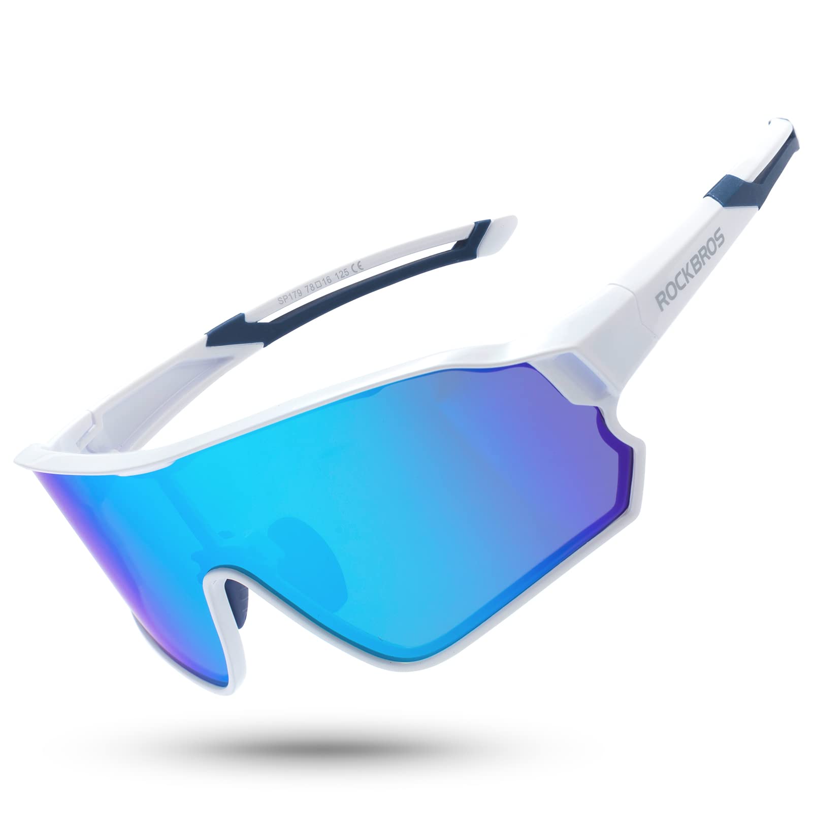 ROCKBROS Polarized Sports Sunglasses Anti-Glare HD Cycling Sun Glasses