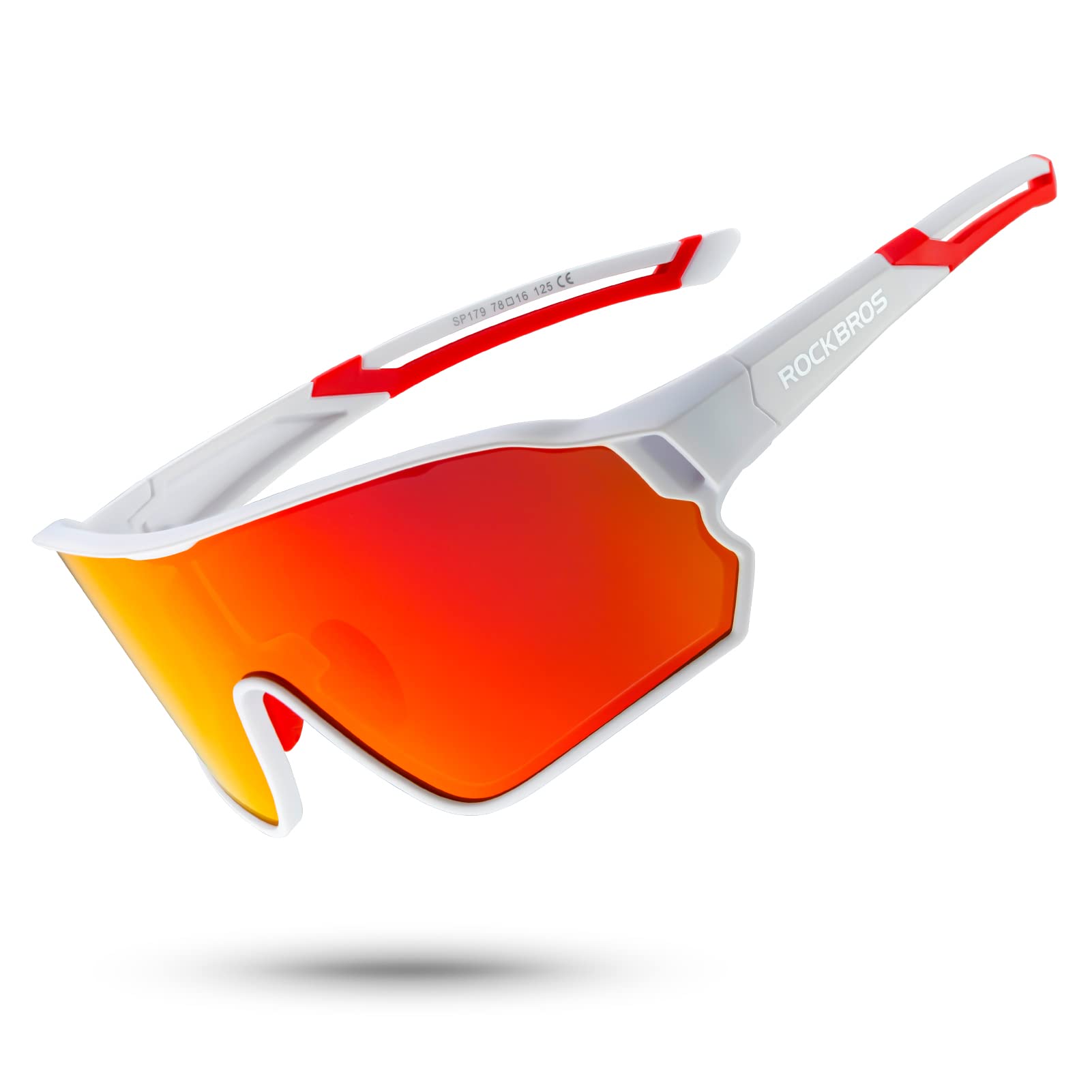 ROCKBROS Polarized Sports Sunglasses Anti-Glare HD Cycling Sun Glasses