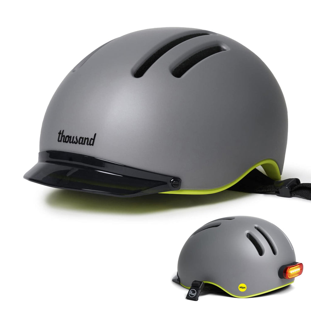 Thousand Chapter MIPS Bike Helmet with LED Tail Light