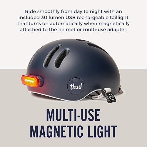 Thousand Chapter MIPS Bike Helmet with LED Tail Light