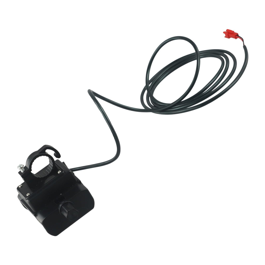 Jurtmy 100 Pack Electric Bicycle Phone Mount with USB for Charger, 48V Handlebar Cell Phone Holder for Ebike Motorcycle for ATV Scooter, Adjustable Clamp GPS Stand with 2A Charging Port