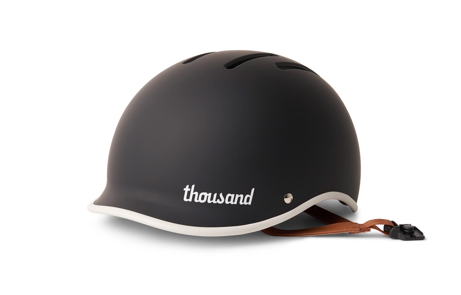 Thousand Heritage 2.0 Adult Bike Helmet; The Original Low Profile Retro Commuter Cycling Helmet Safety Certified for Bicycle Skateboard Skating Roller Skates; for Men & Women