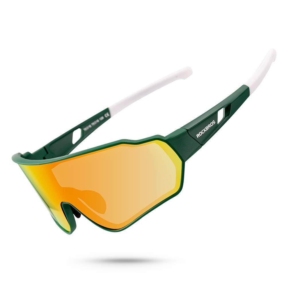 ROCKBROS Polarized Sports Sunglasses Anti-Glare HD Cycling Sun Glasses