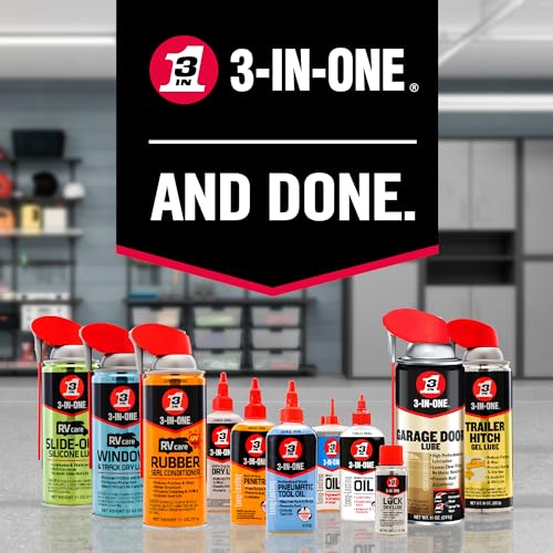 3-IN-ONE Multi-Purpose Lubricating Oil 8 oz, 12-Pack