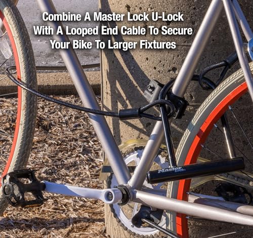 Master Lock U-Lock Bike Lock with Key