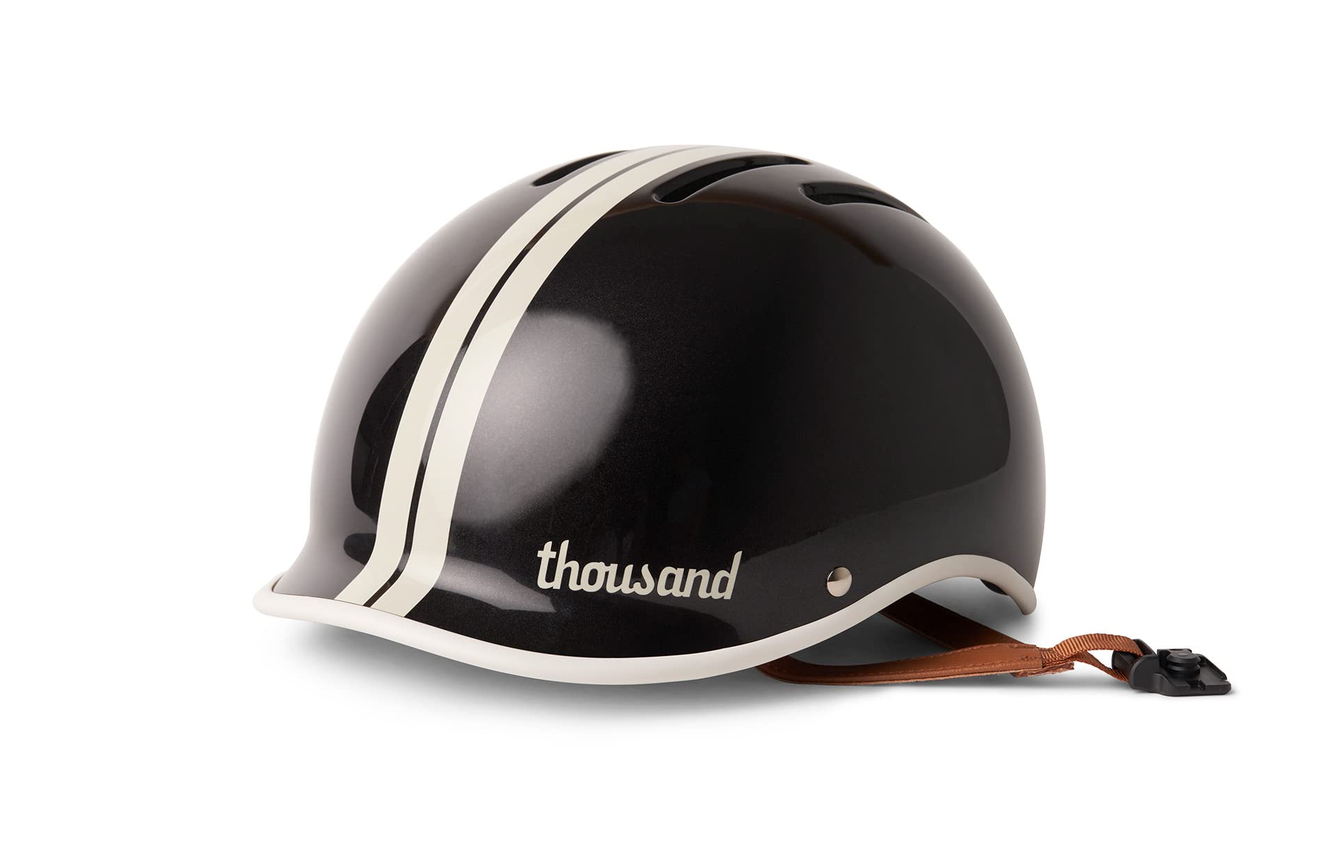 Thousand Heritage 2.0 Adult Bike Helmet; The Original Low Profile Retro Commuter Cycling Helmet Safety Certified for Bicycle Skateboard Skating Roller Skates; for Men & Women