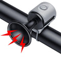 Electric Bike Horn 130db Loud Bicycle Horn，Bike Bell for 22.2-32mm Handlebars Bike Horn for Adults with 3V Battery,Easy Installation Bicycle Bells for Adults Kids Mountain Bike/Scooter/Ebike