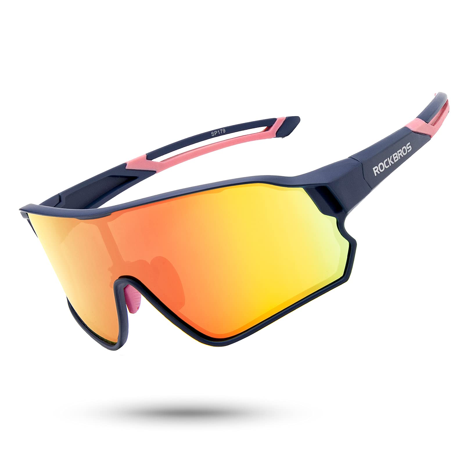 ROCKBROS Polarized Sports Sunglasses Anti-Glare HD Cycling Sun Glasses