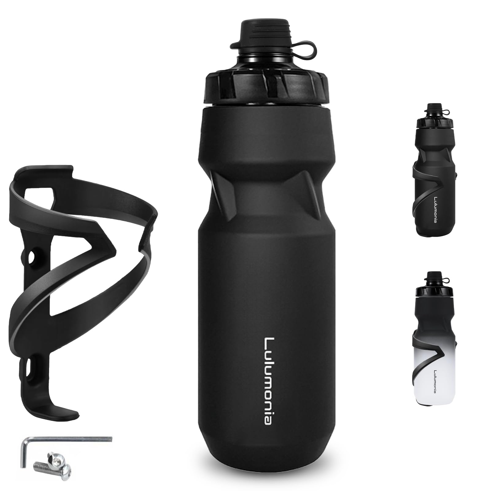 Bike Water Bottle Holder Nylon Ultralight & Sturdy Bike Cup for 22-25 fl oz Bottles Bike Accessories