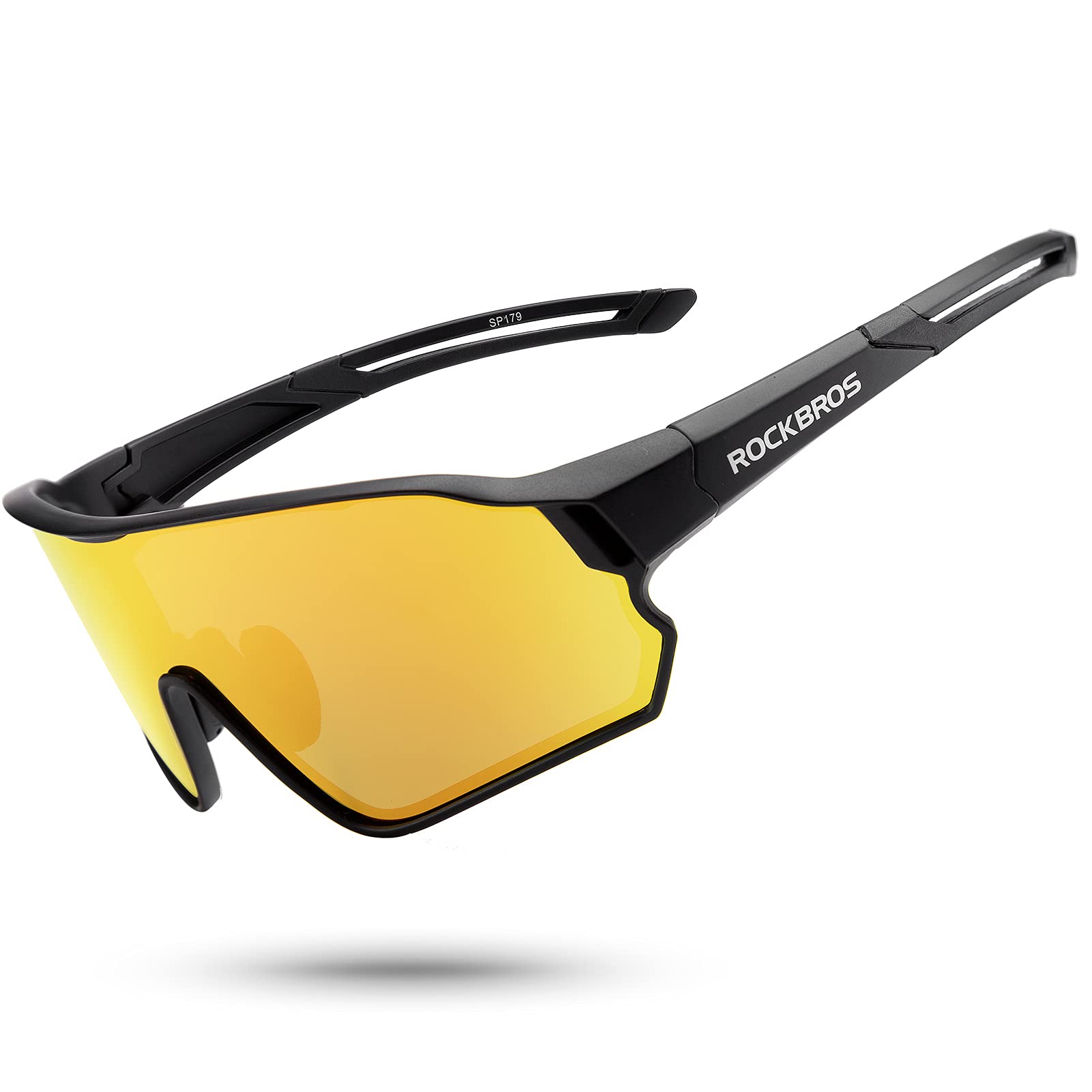 ROCKBROS Polarized Sports Sunglasses Anti-Glare HD Cycling Sun Glasses