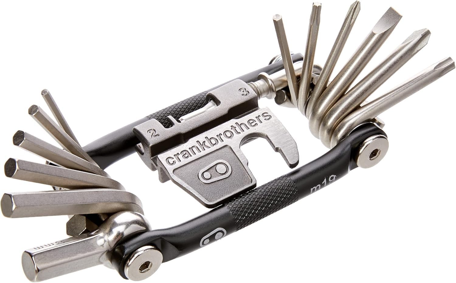 Crankbrothers M-Series Bike Multi Tool - Compact, Versatile, Lightweight, Ergonomic and Durable Bike Tool