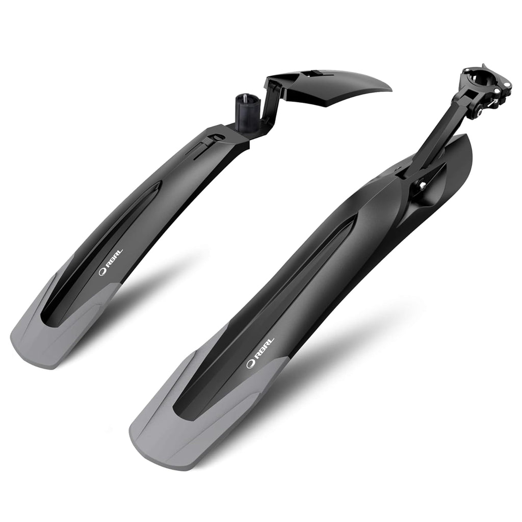 RBRL Bike Fender Adjustable Bicycle Mudguard, Quick Release Universal 24-29 inch Bicycle Fenders, Bike fenders for Ebike/Mountain Bike, Against Splashing Water and Dirt