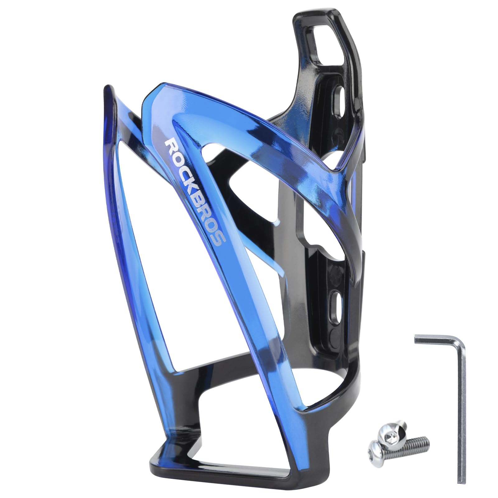 ROCKBROS Bike Water Bottle Holder Ultra-Light Durable Bicycle Bottle Cages with Screws Tool, Universal Bike Cup Holder Rack for Road MTB Bikes…