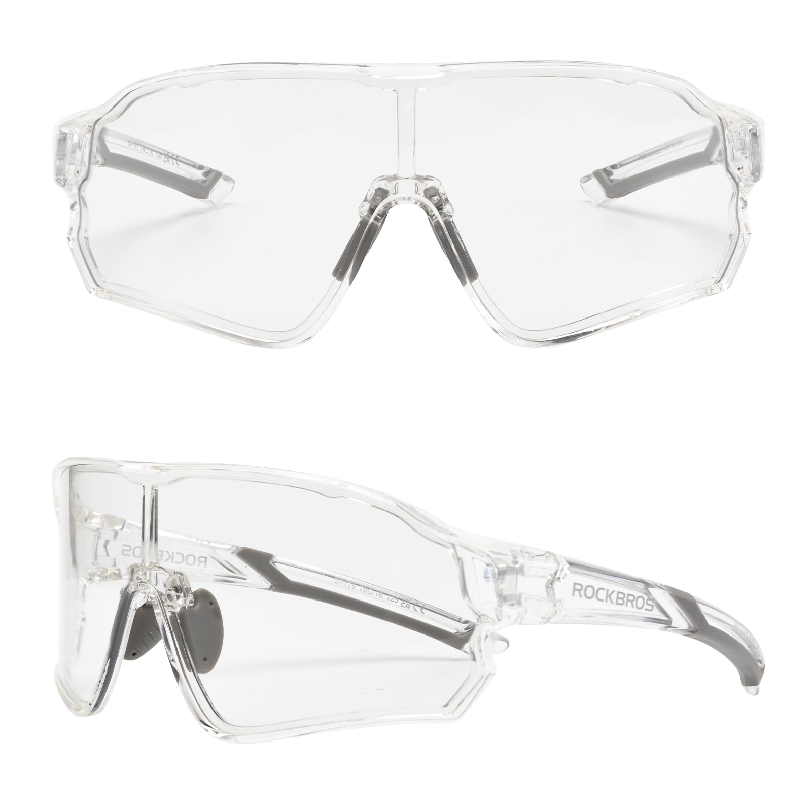 ROCKBROS Photochromic Sunglasses for Men Cycling Sunglasses Sports Bike Glasses