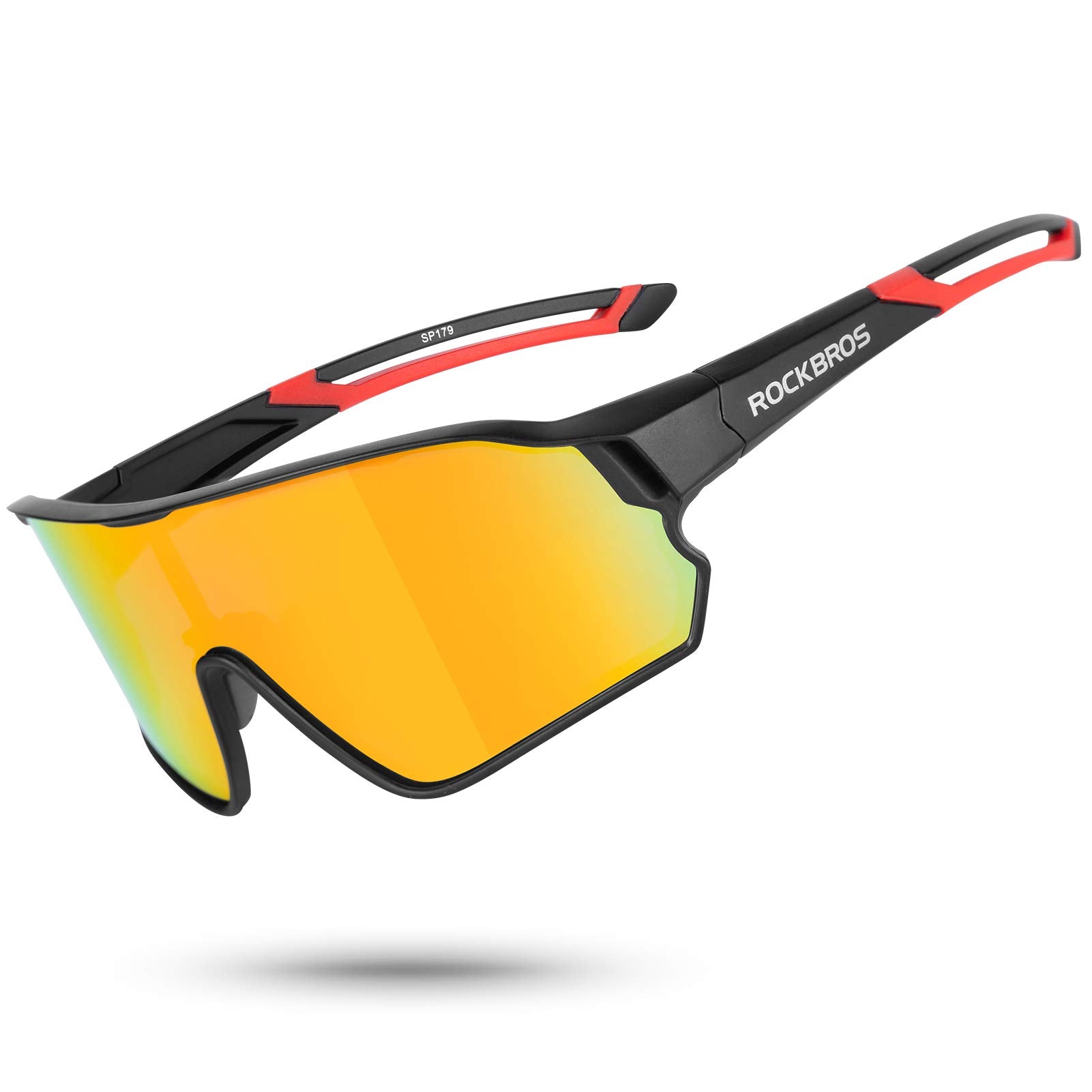 ROCKBROS Polarized Sports Sunglasses Anti-Glare HD Cycling Sun Glasses