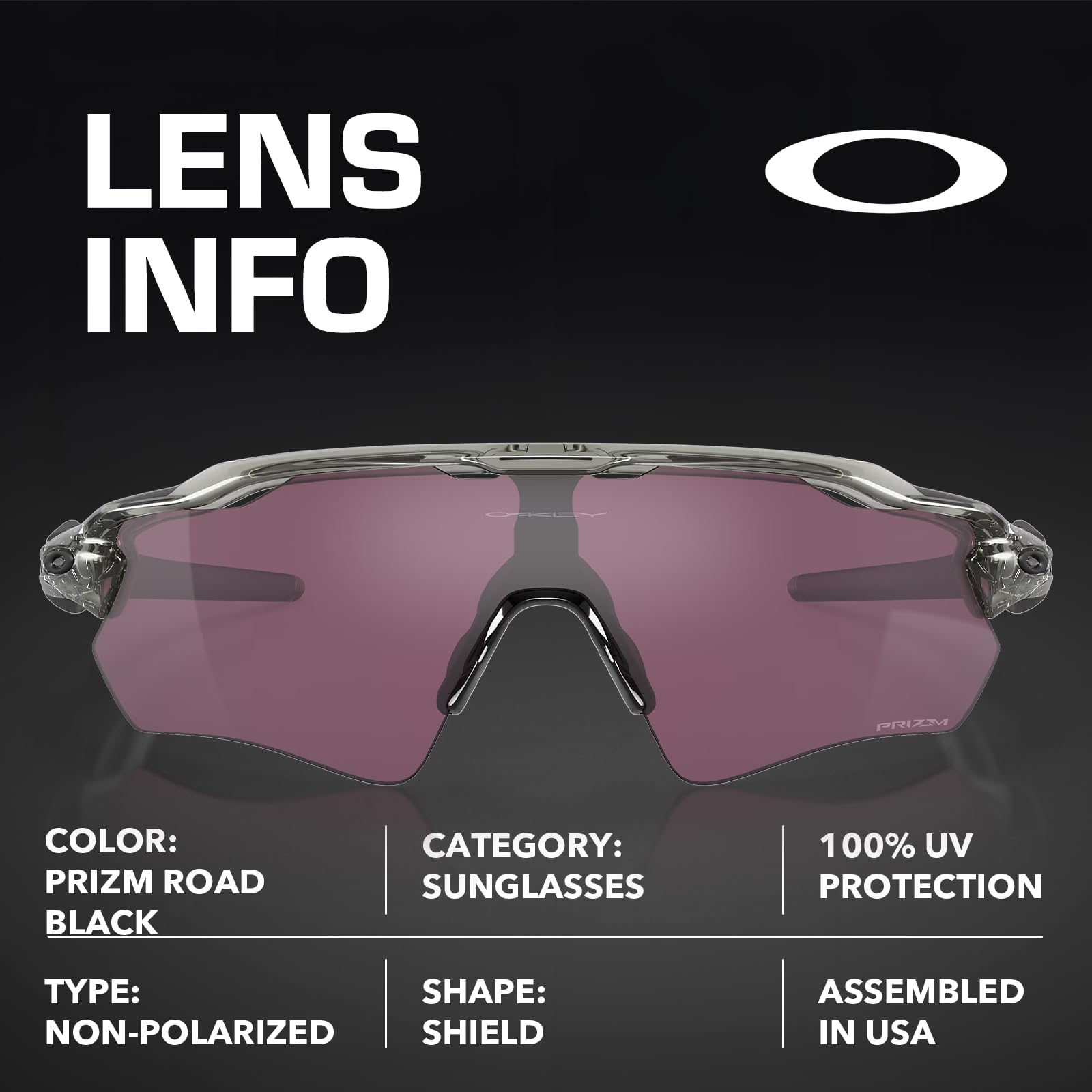 Oakley RADAR EV PATH OO9208 Shield Sunglasses With Official Eyewear Kit