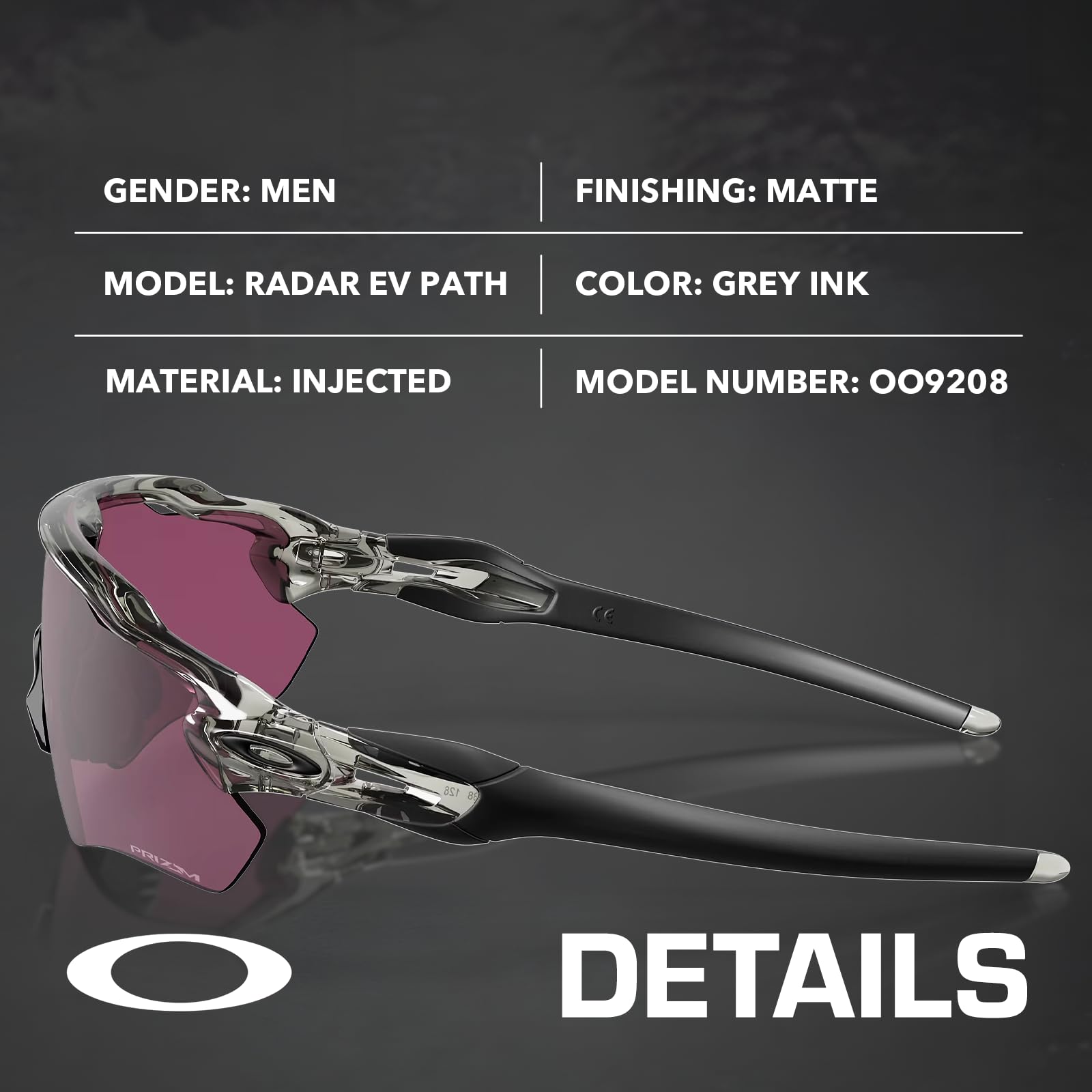 Oakley RADAR EV PATH OO9208 Shield Sunglasses With Official Eyewear Kit