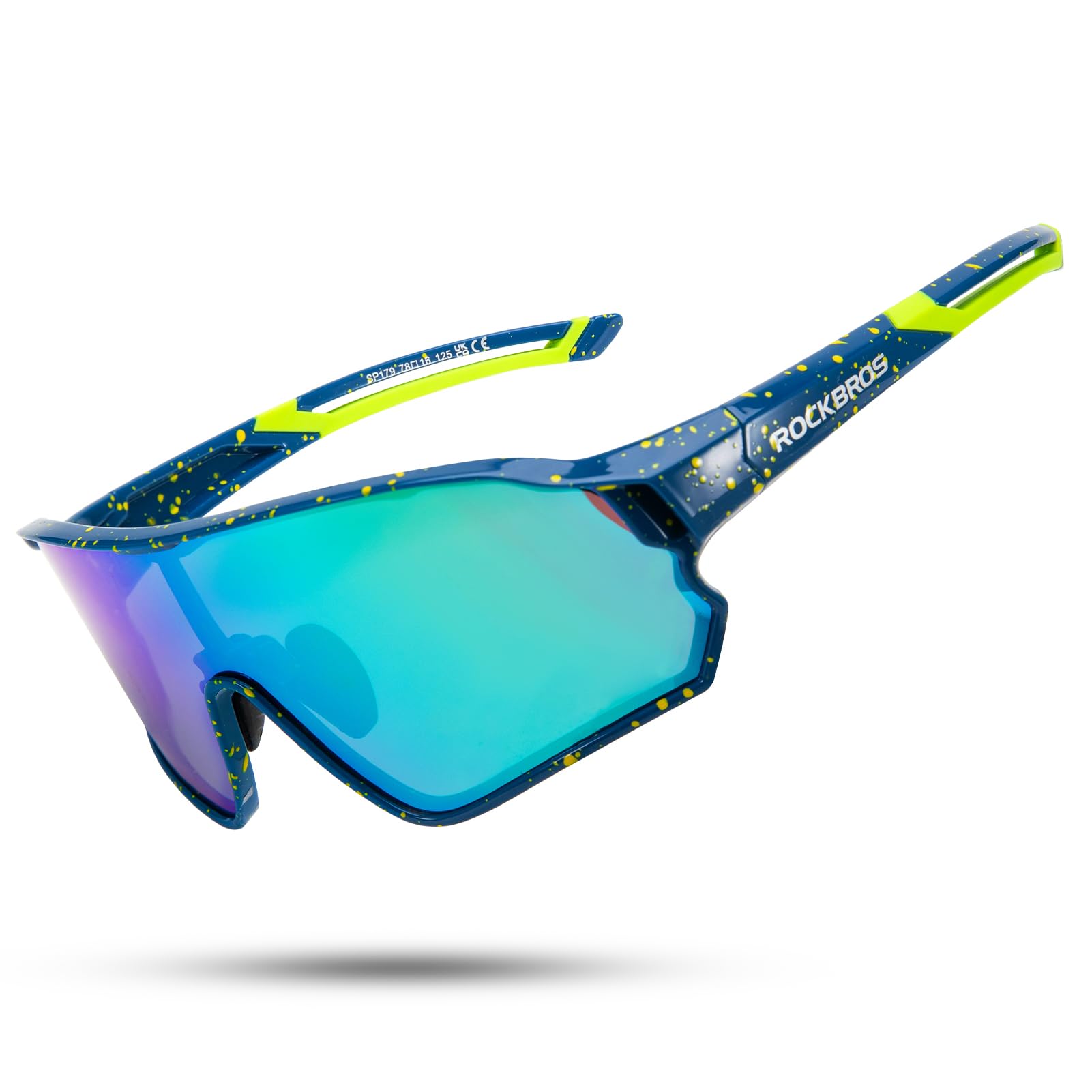 ROCKBROS Polarized Sports Sunglasses Anti-Glare HD Cycling Sun Glasses