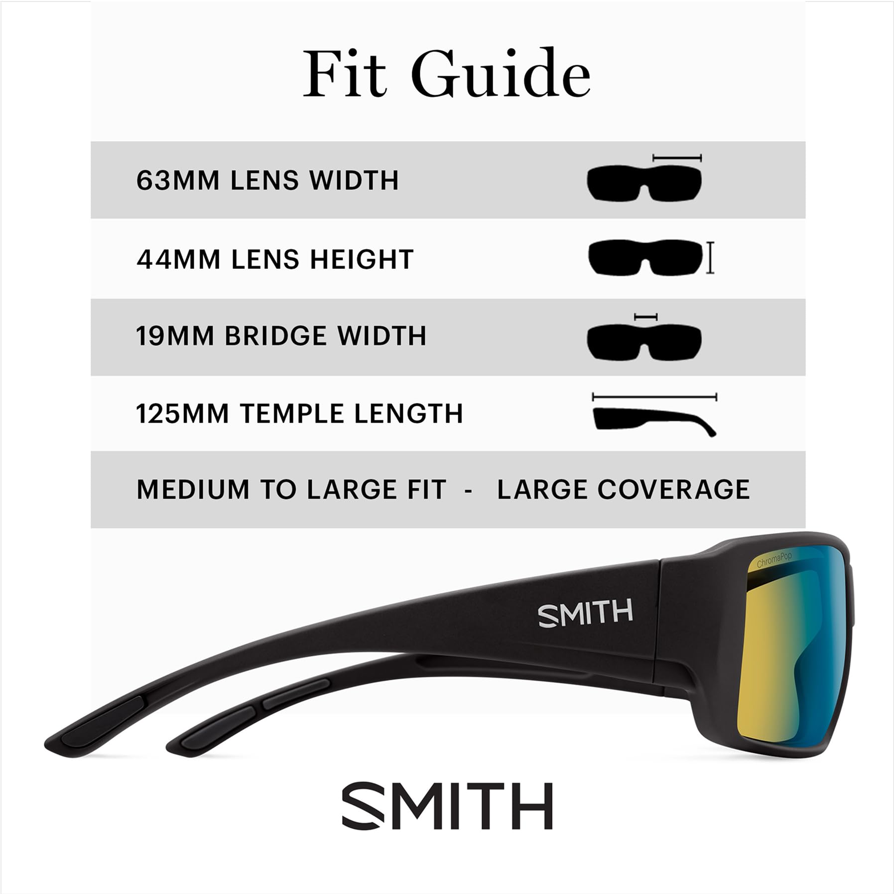 SMITH Guide’s Choice Fishing Sunglasses