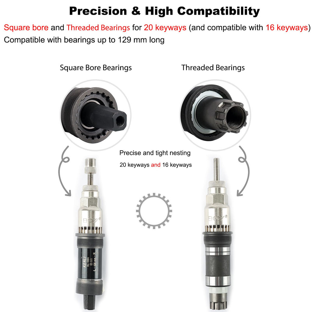 SONZUIA Bike Crank Puller & Bottom Bracket Removal Tool