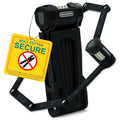 KOHLBURG Security Combination Folding Bike Lock [Bolt Cutter Proof] 43”