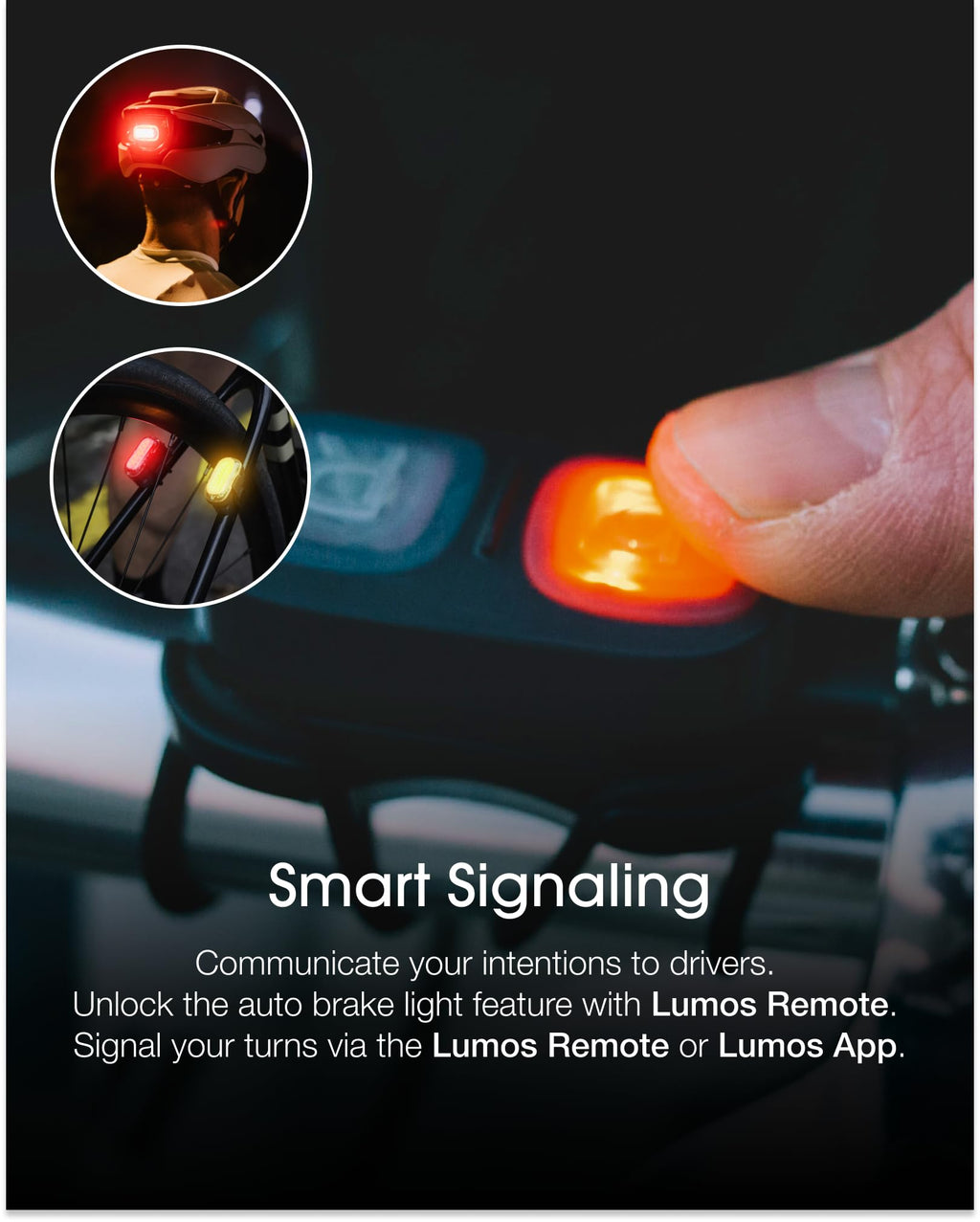 Lumos Firefly Mini 4-Pack Bike Light & Turn Signal Kit