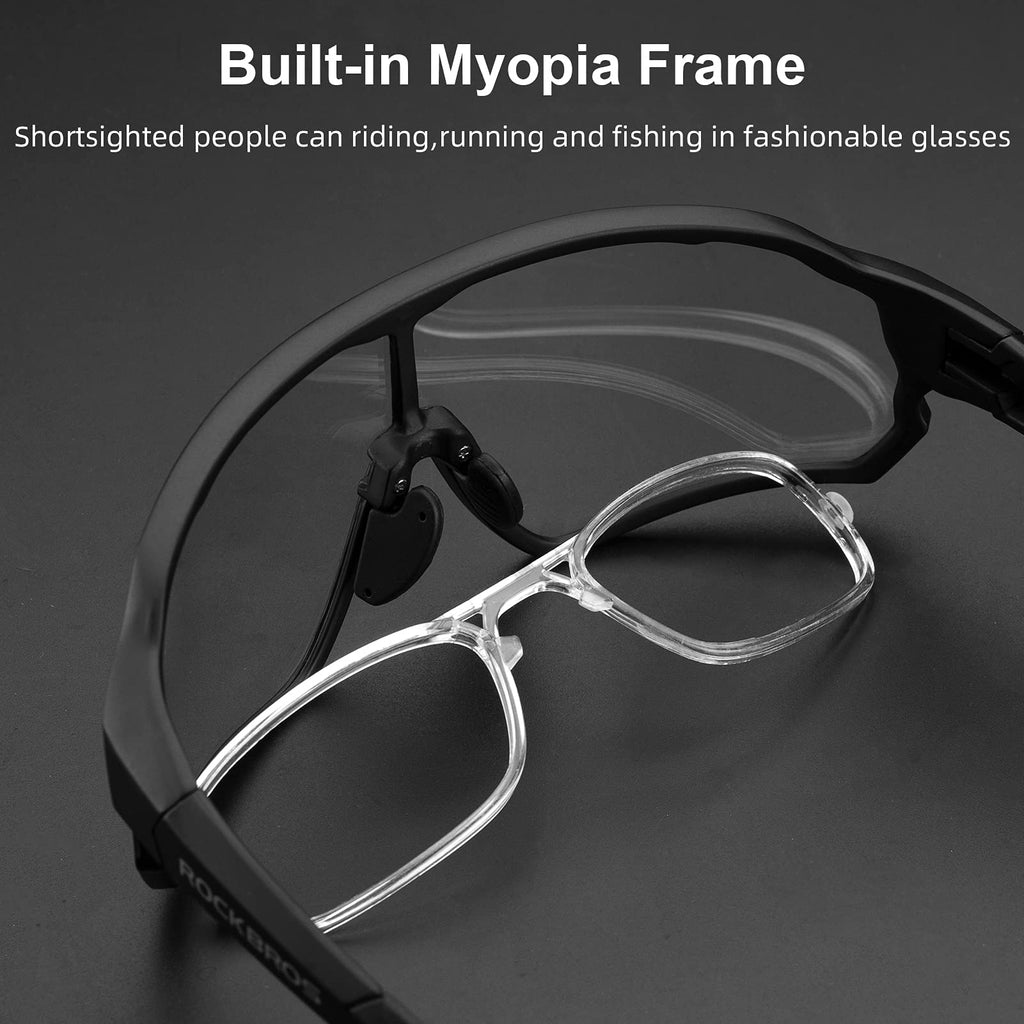 ROCKBROS Photochromic Cycling Sunglasses for Men