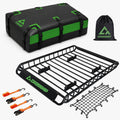 CROSSHIP 20 Cubic Feet Car Roof Bag and Basket