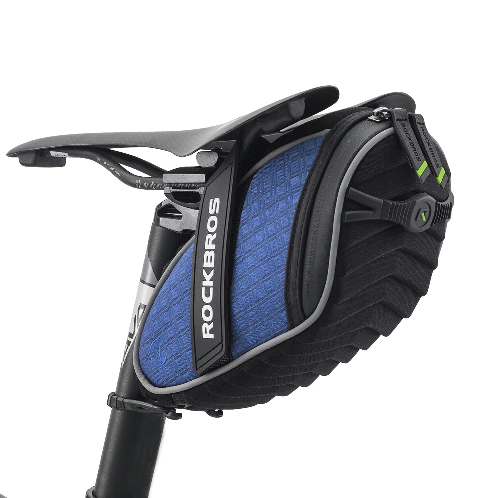 ROCKBROS Bike Saddle Bag Under Seat Bicycle Seat Bag 3D Shell for MTB/Road