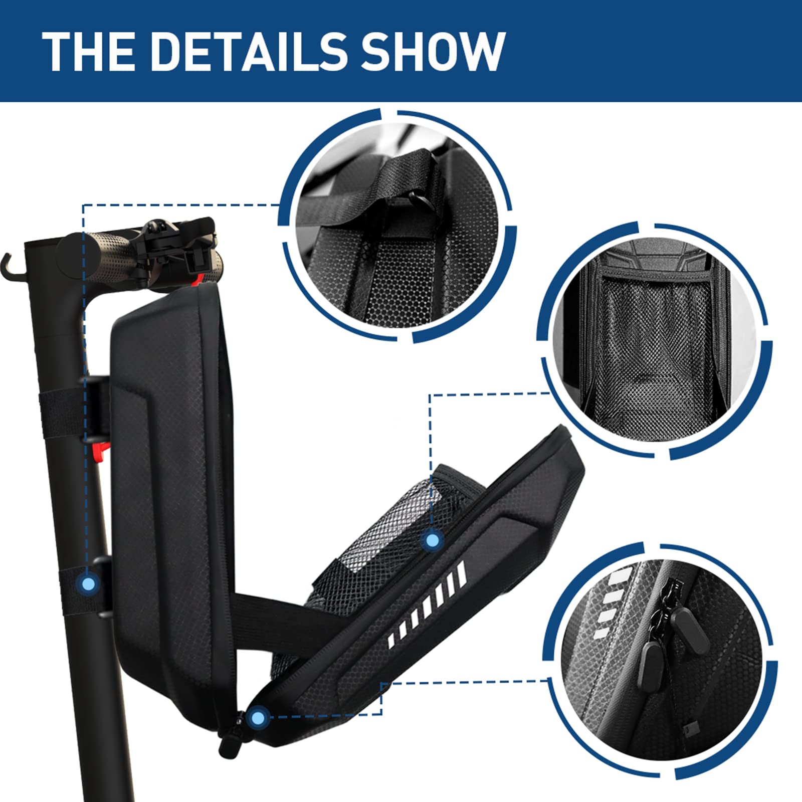 Hiboy EVA Hardshell Electric Scooter Handlebar Bag