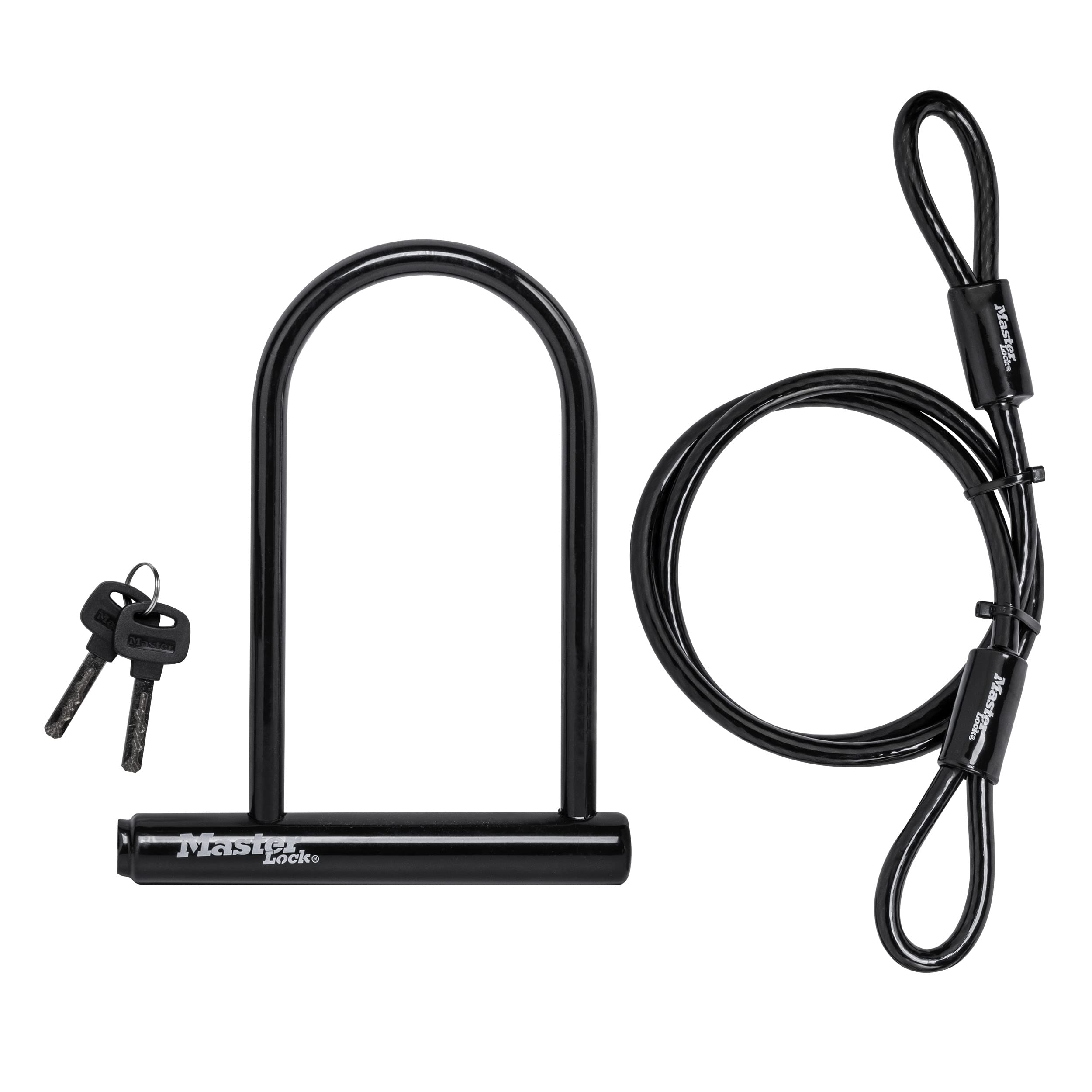 Master Lock U-Lock Bike Lock with Key