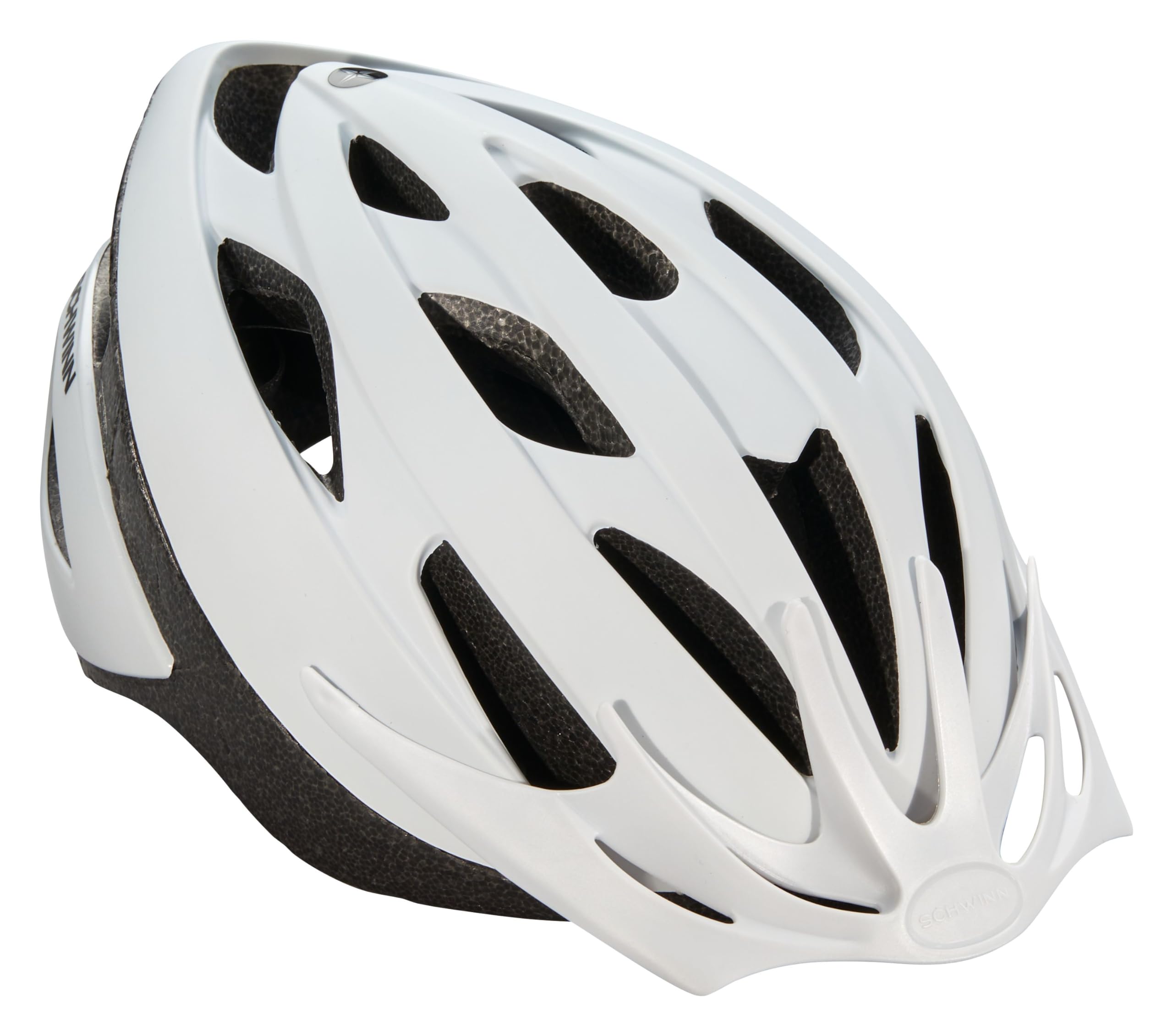 Schwinn Thrasher Helmet for Adults, Size 58-62 cm for Riders Ages 14+, Microshell, Adjustable Dial & Straps, Interior Padding, Air Vents, Visor, Adult Bike Helmet