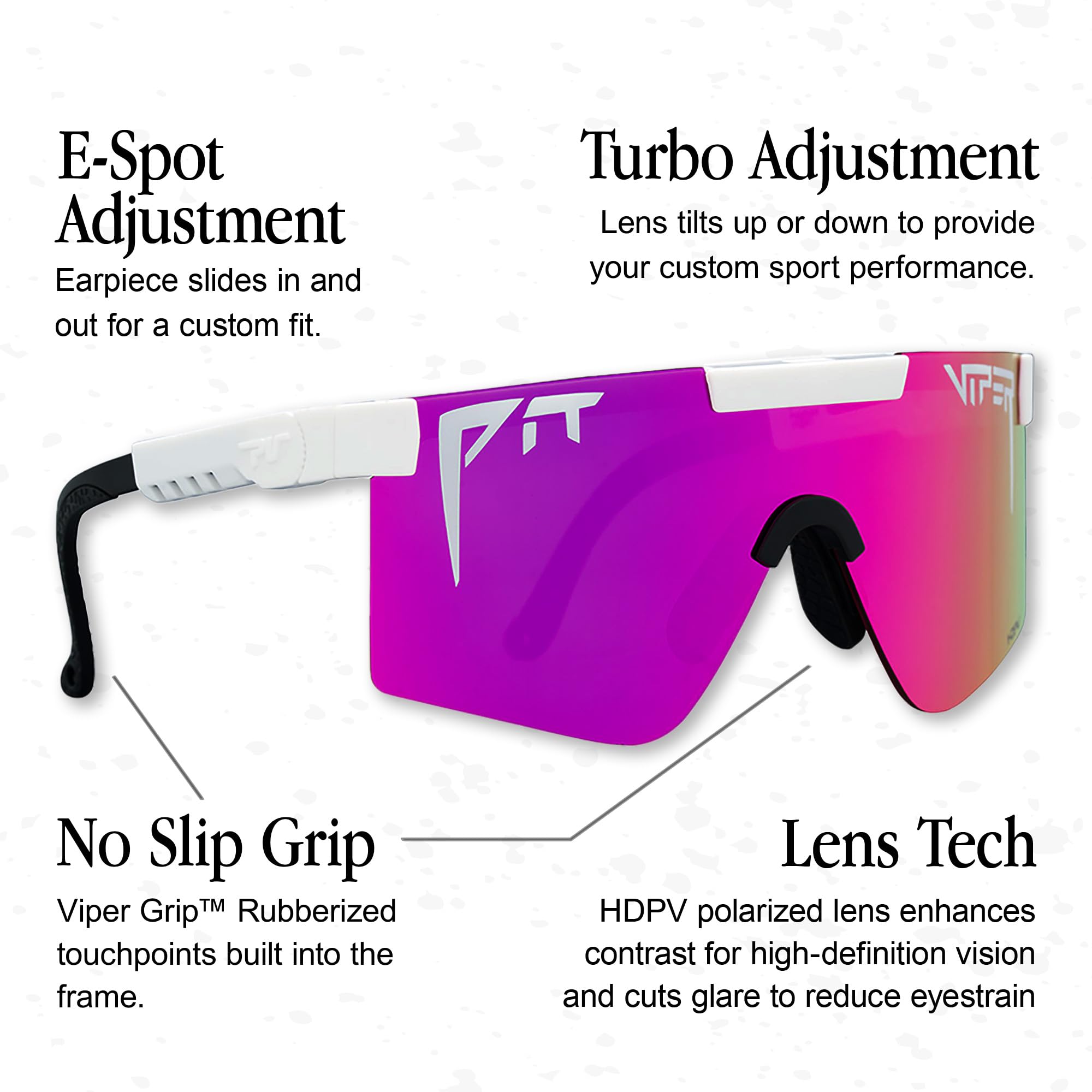 Pit Viper Sunglasses I The Original 2.0 I Polarized Lens 100% UV Protection