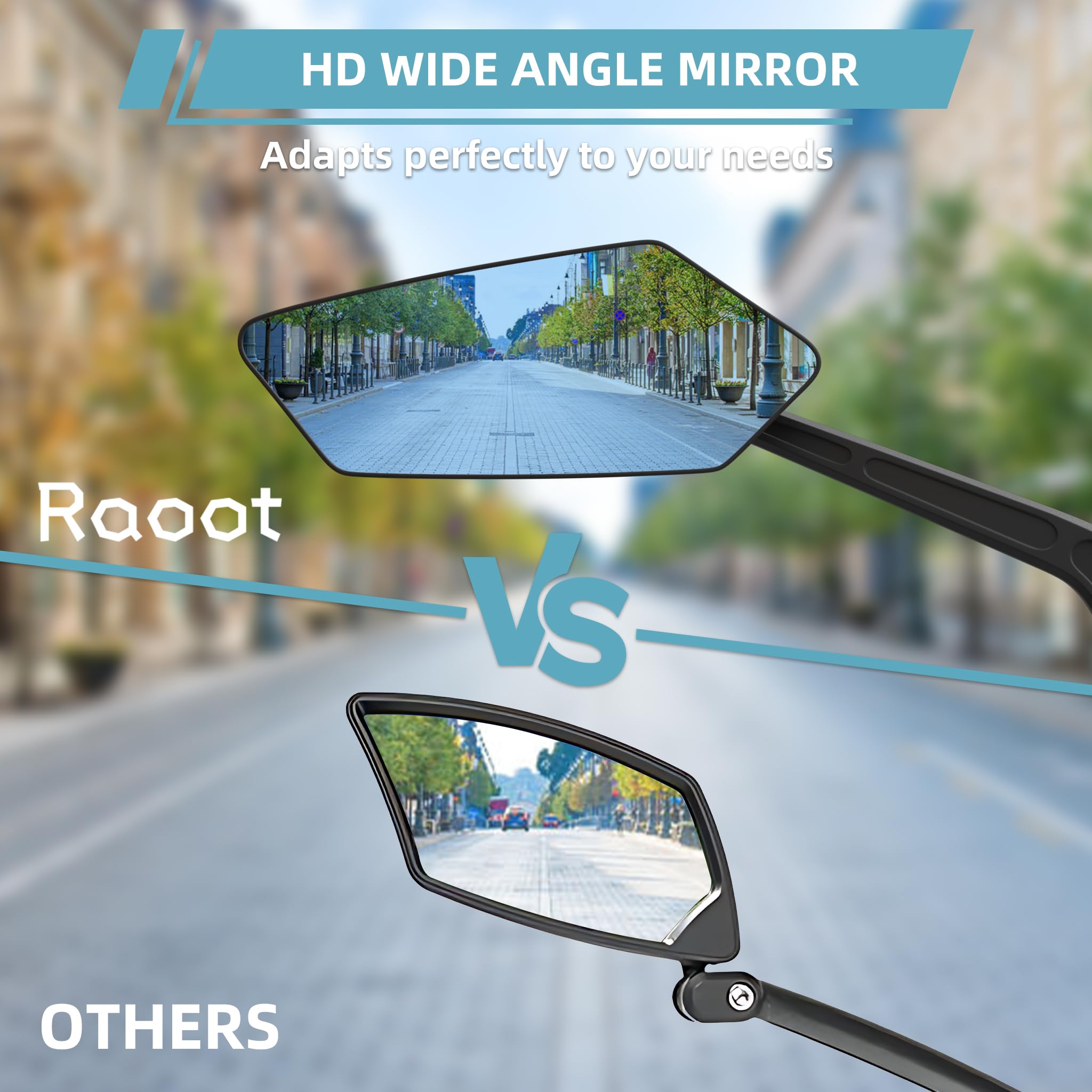 2 Pack Bike Mirrors