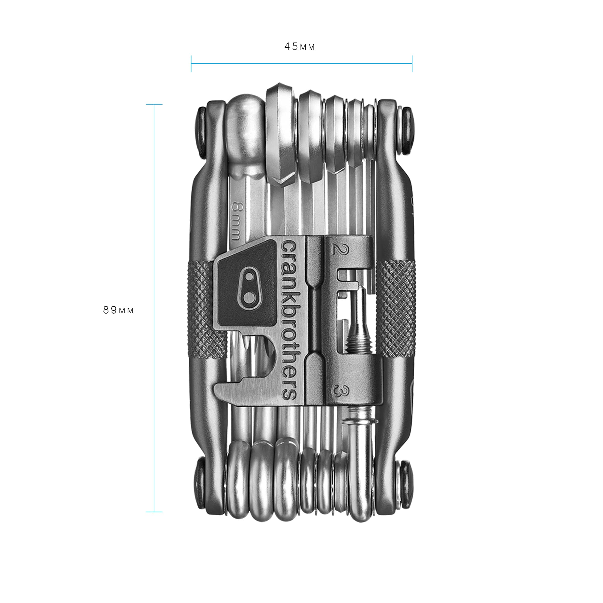 Crankbrothers M-Series Bike Multi Tool - Compact, Versatile, Lightweight, Ergonomic and Durable Bike Tool