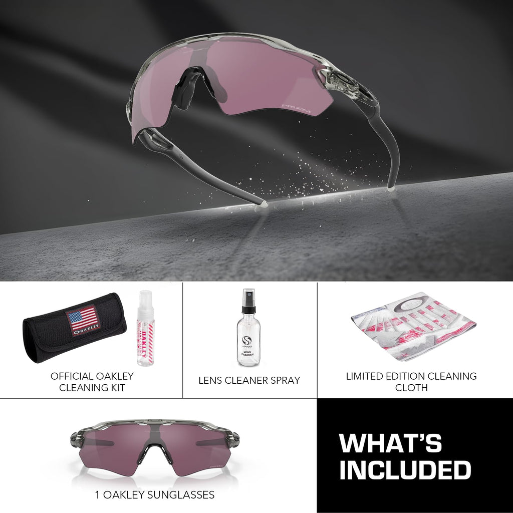 Oakley RADAR EV PATH OO9208 Shield Sunglasses With Official Eyewear Kit