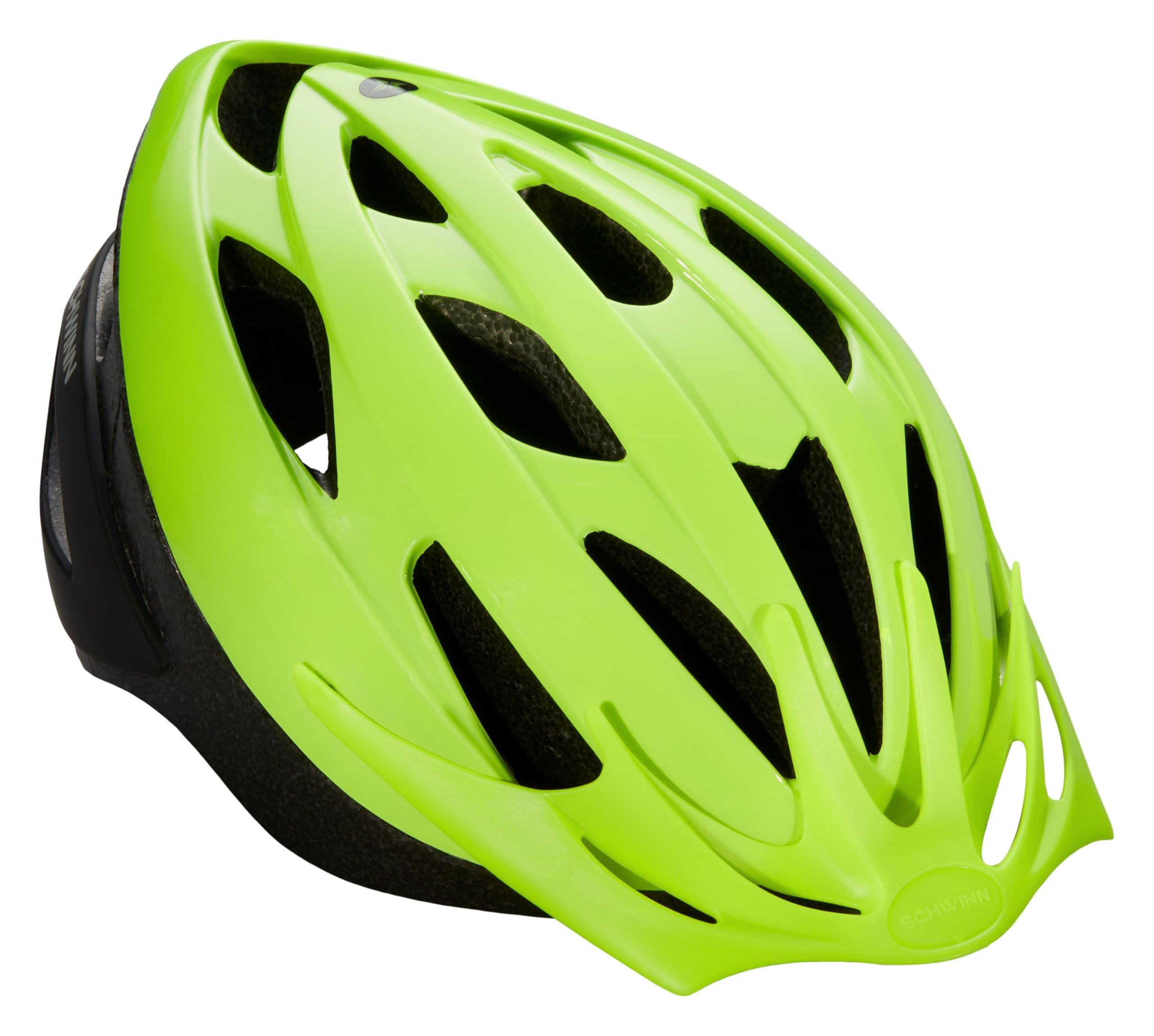 Schwinn Thrasher Helmet for Adults, Size 58-62 cm for Riders Ages 14+, Microshell, Adjustable Dial & Straps, Interior Padding, Air Vents, Visor, Adult Bike Helmet