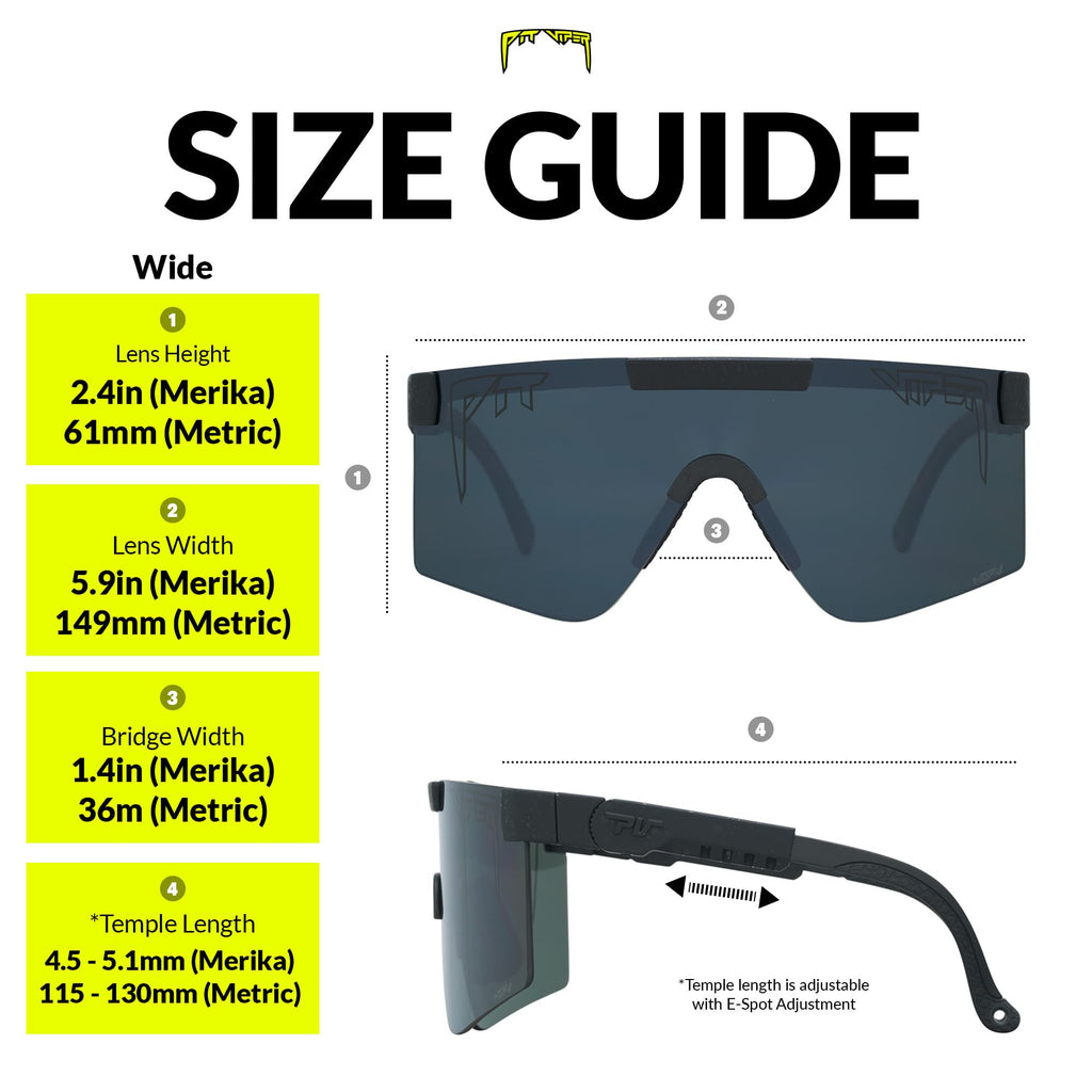 Pit Viper Sunglasses I The Original 2.0 I Polarized Lens 100% UV Protection