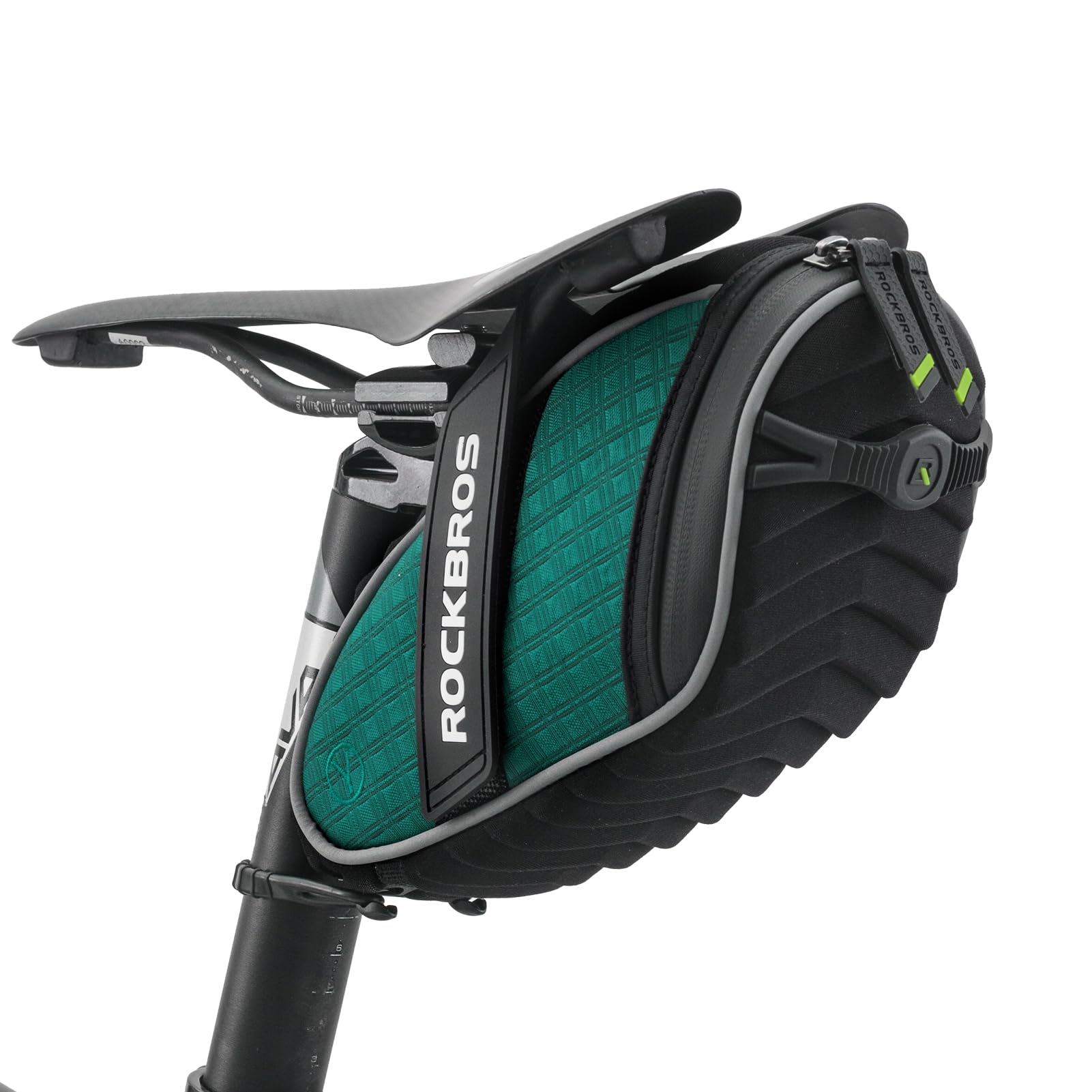 ROCKBROS Bike Saddle Bag Under Seat Bicycle Seat Bag 3D Shell for MTB/Road