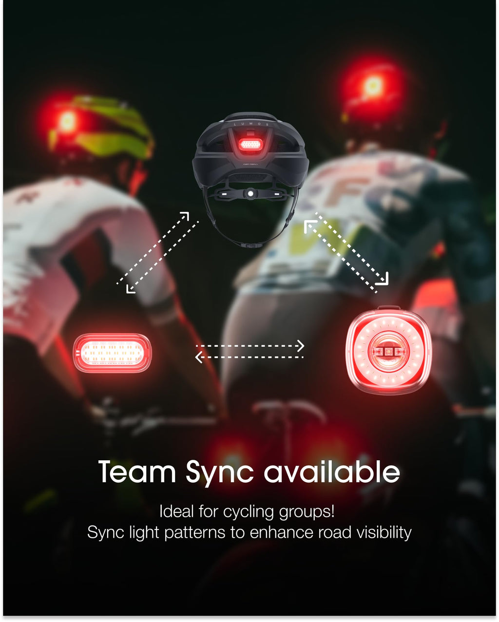 Lumos Firefly Mini 4-Pack Bike Light & Turn Signal Kit