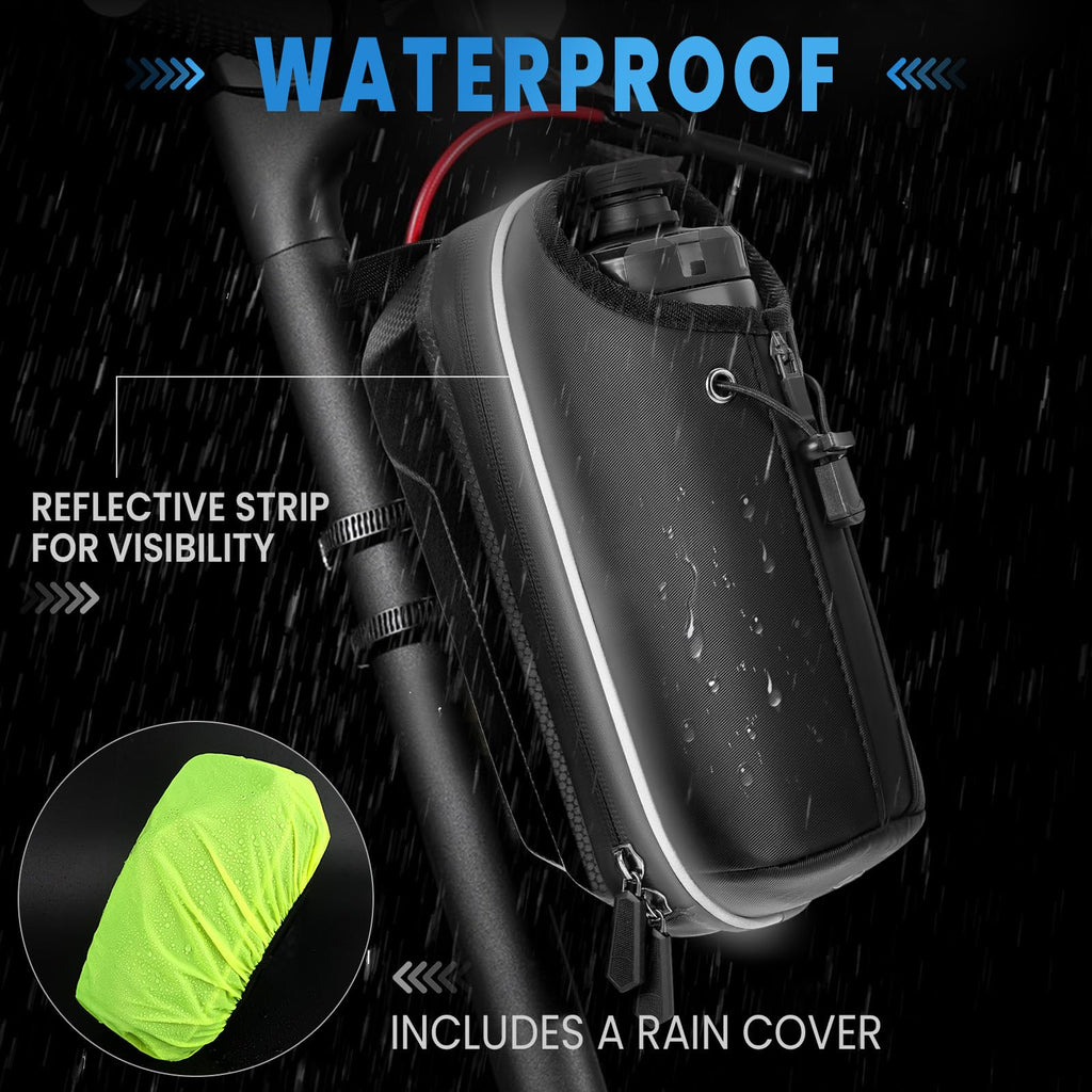 GXCROR 2L Waterproof Electric Scooter Handlebar Bag
