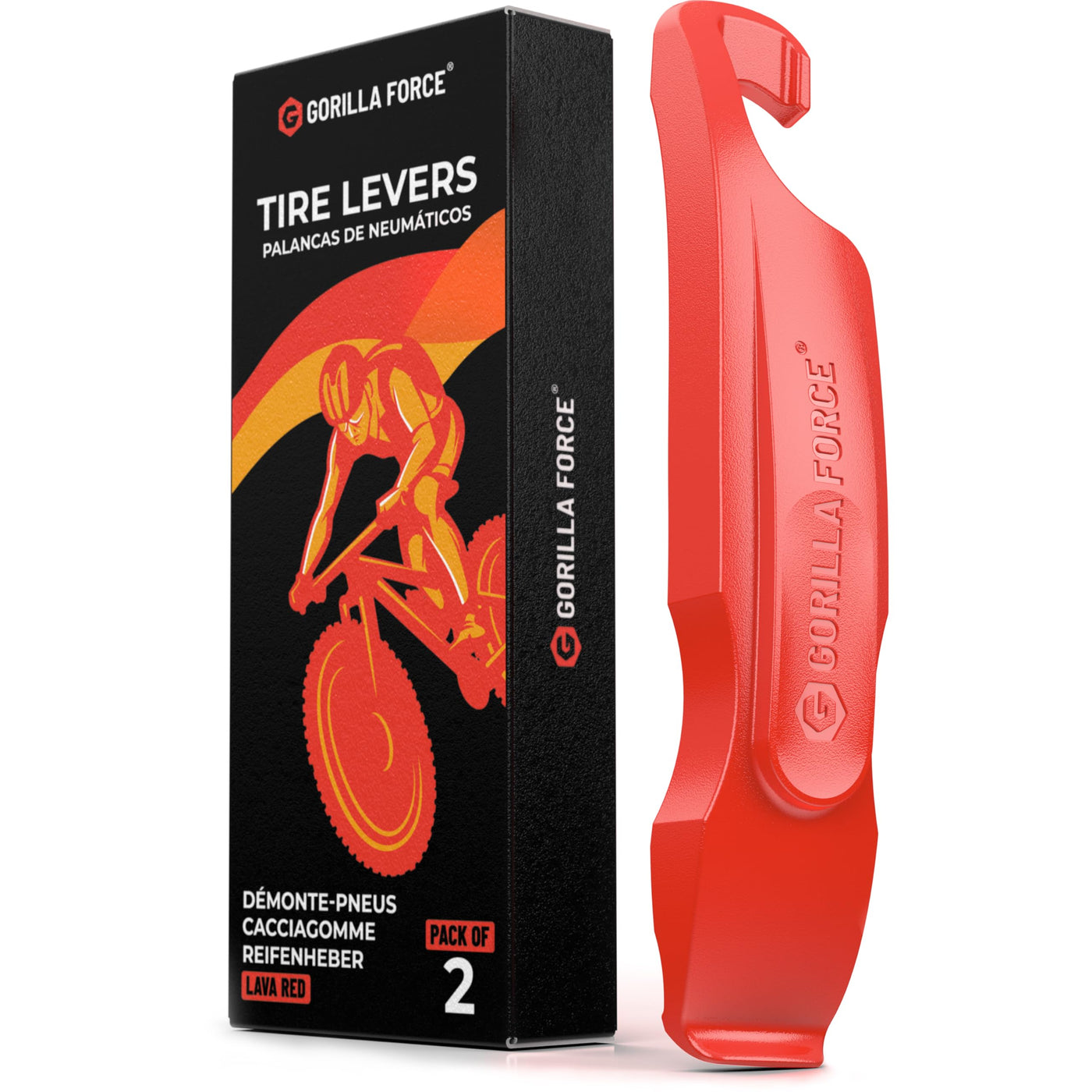 Gorilla Force No-Scratch Bike Tire Lever Tool Set