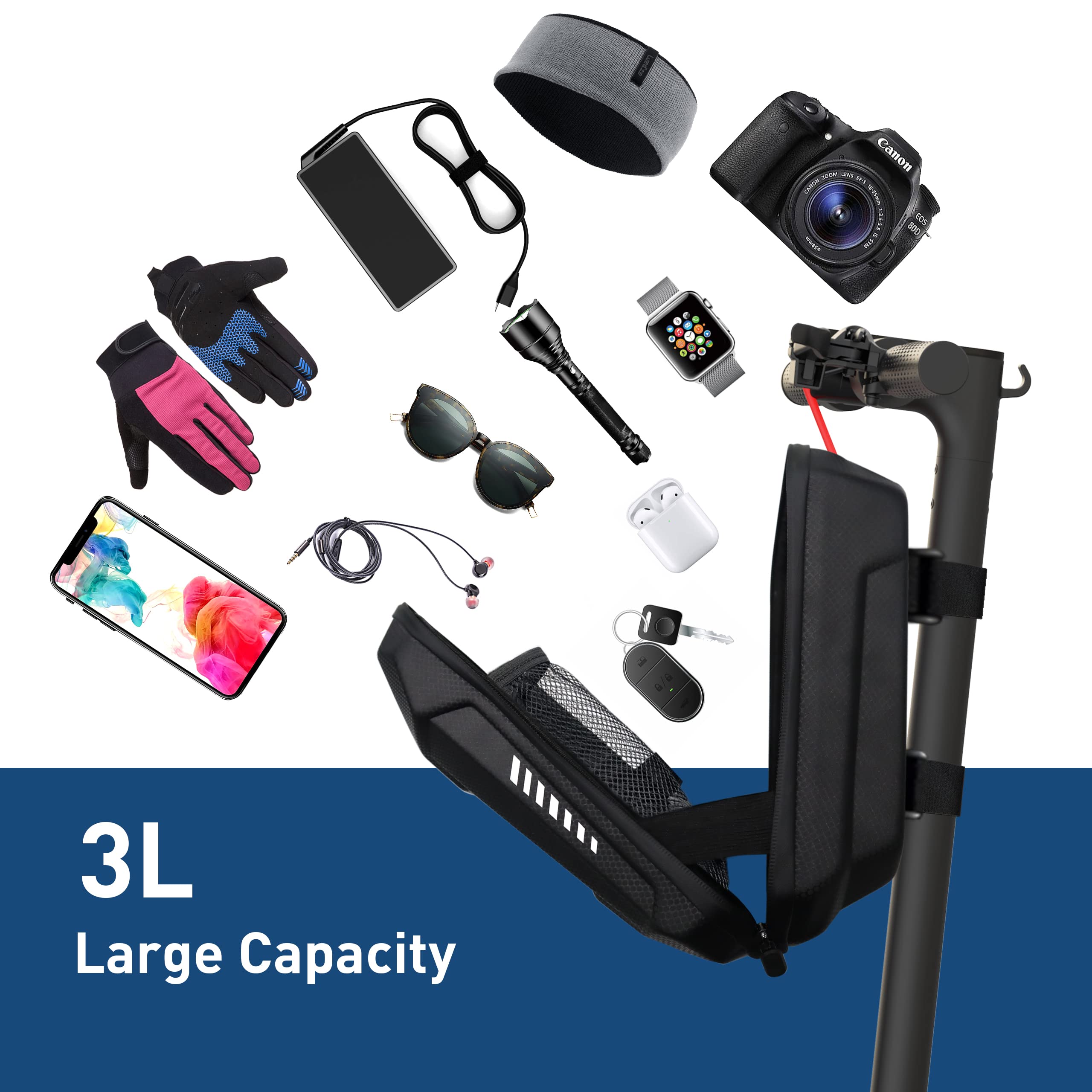Hiboy EVA Hardshell Electric Scooter Handlebar Bag