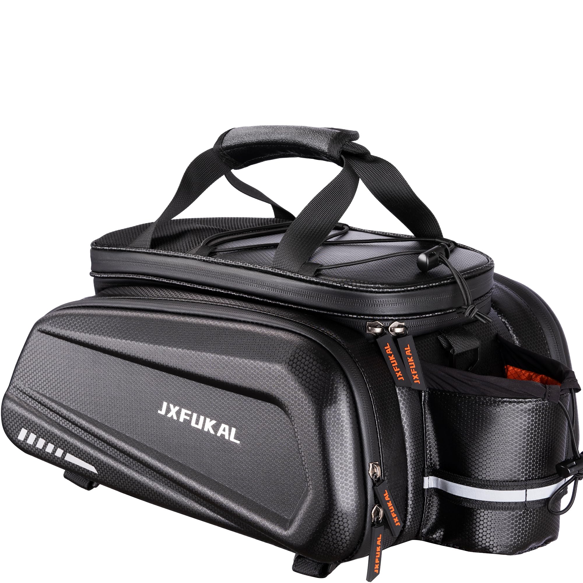 JXFUKAL Bike Bags for Bicycle Rear Rack - 9.5L/17L/40L Hard Shell Ebike Bag