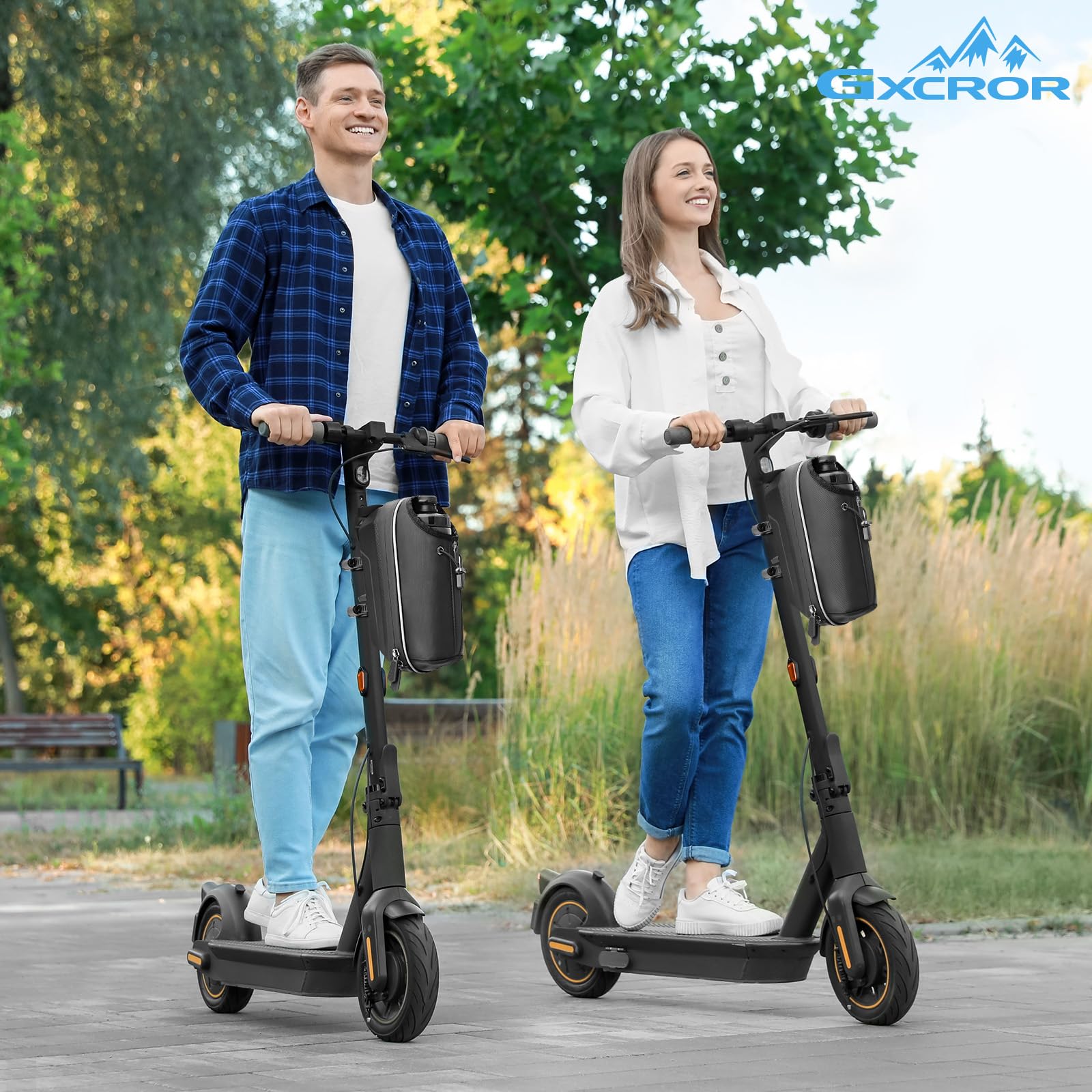GXCROR 2L Waterproof Electric Scooter Handlebar Bag