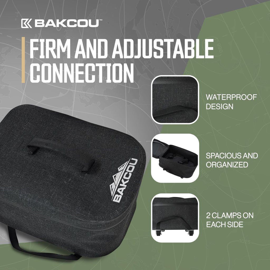 Bakcou - Pannier Bicycle Carrier Bag - Black