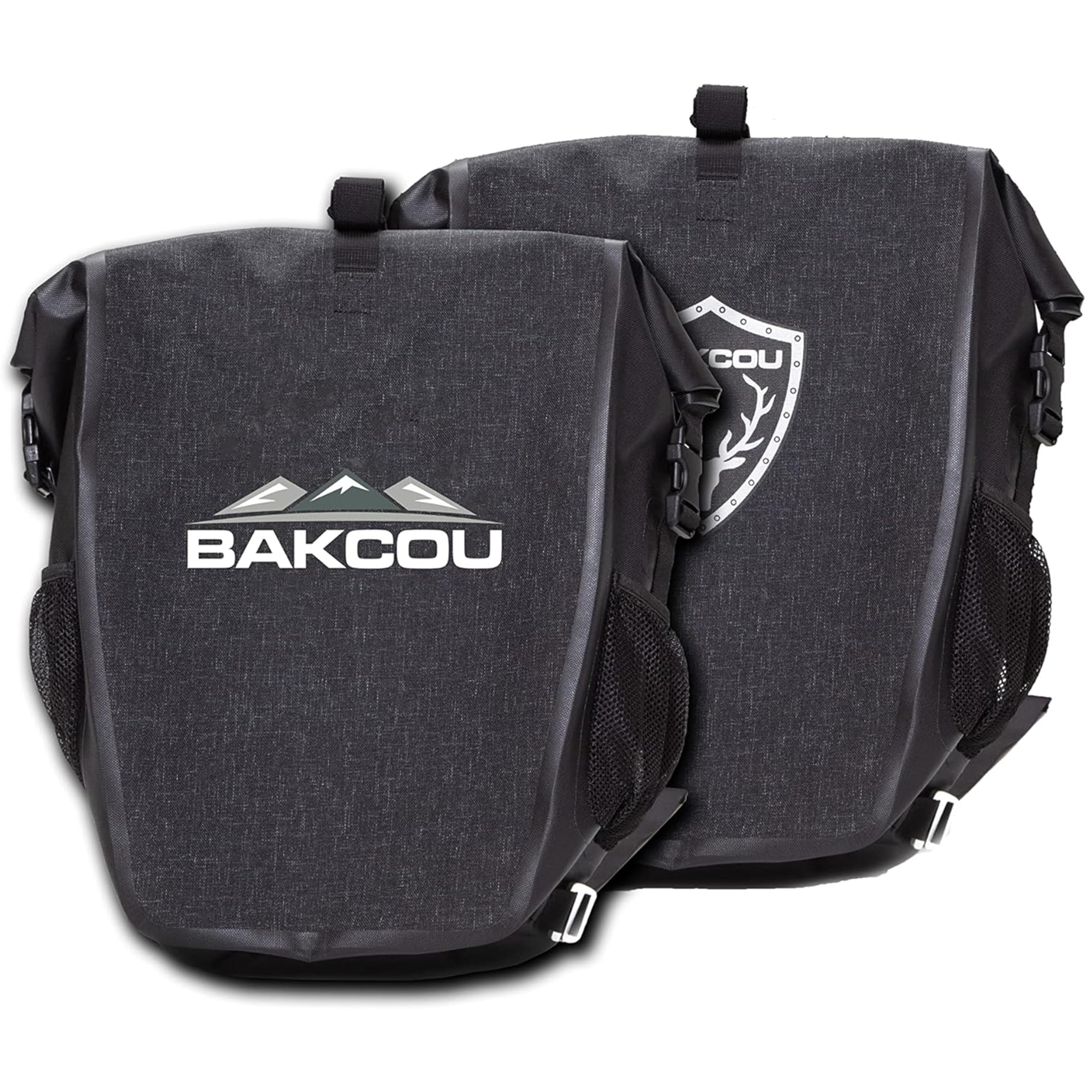 Bakcou - Pannier Bicycle Carrier Bag - Black
