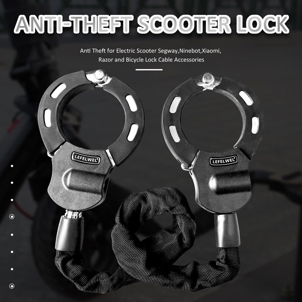 Anti-Theft Electric Scooter & Bike Chain Lock